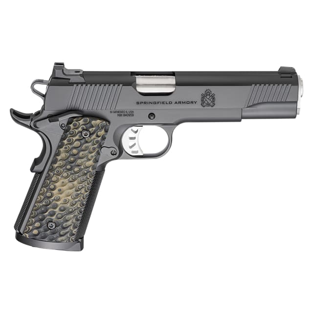 Springfield Armory 1911 Tactical Response .45 ACP 5" Bbl Black Handgun w/ 3-Dot Tritium Sights, 3x8rd Mags PC9125