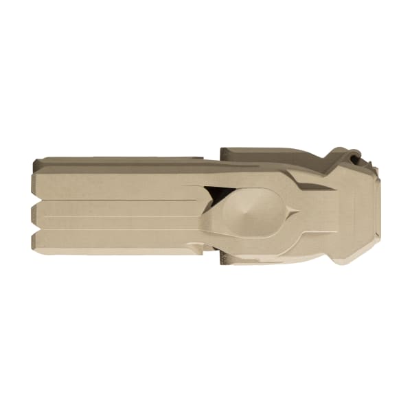 Strategic Sciences MFMD .338 (Lapua/Norma Optimized) 4.0" OTB 3/4x24 Direct Thread FDE Muzzle Device &amp; SD MFMD-.338-4.0-MDSD-3/4X24-FDE