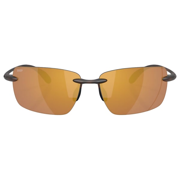 Costa Del Mar Gulf Shore Matte Tortoise Frame Gold Mirror 580P Lens  06S9074-90740766