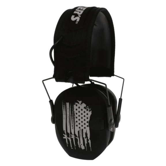 Walker's Razor Freedom Series Flag Electronic Ear Ear Muffs GWP-RSEMFS-FLG
