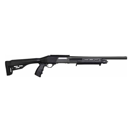 JTS X12PT 12ga 18.56" Bbl Picatinny Rail 4+1 Beaded Front Sight Pump Action Shotgun X12PT