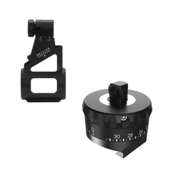 REVIC Optics EXO MOA Extreme Sight Set for Muzzloaders w/ Adjustable Rear &amp; Barrel-Clamp Front, AY-R-E8506