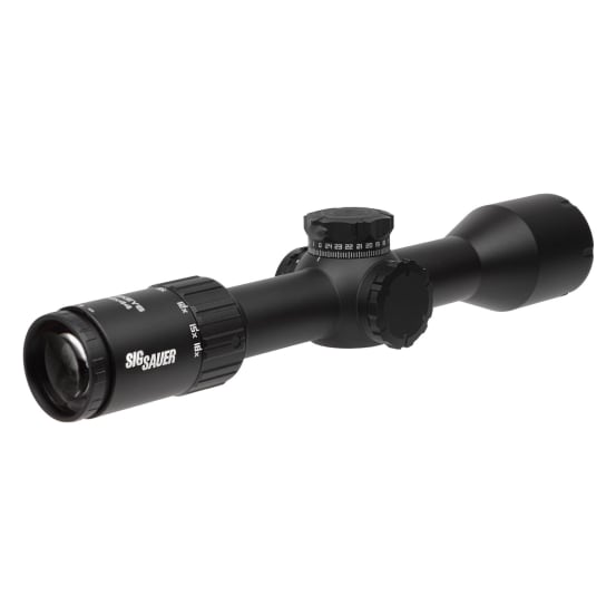 Sig Sauer Whiskey6 3-18x44mm 30mm FFP MRAD Milling Hunter Locking 0.1 MRAD Adj Black Riflescope SOW63116