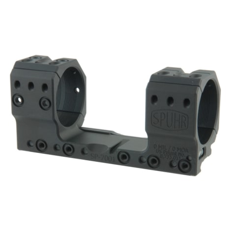 Spuhr Steel Side Clamp Picatinny Scope Mount 40mm H30mm/1.18" 0MIL/0MOA PIC SP-7001M