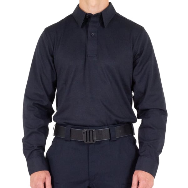 First Tactical Men's V2 Pro Performance Long Sleeve Shirt Midnight Navy 111015-729