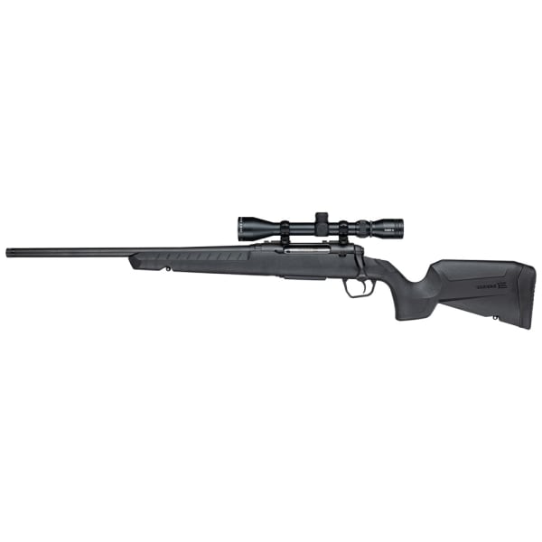 Savage Arms G4 Axis XP Compact LH .308 WIN 1:10" 5/8x24 20" Heavy Sporter Bbl Carbon Steel/Synth Matte BLK Rifle w/3-9x40 Scope 33108