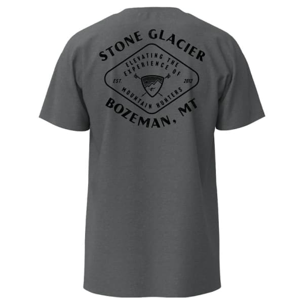 Stone Glacier SG Crest T-Shirt Athletic Heather 60232-AH