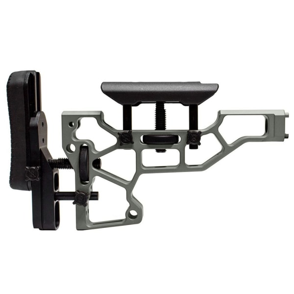 MDT XTN Interface SRS X Std Gry Skeleton Buttstock 102611-GRY