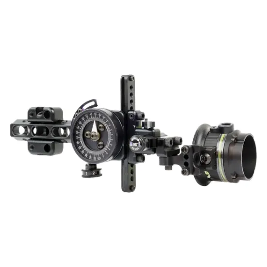 Spot Hogg Hogg Father Pro DT Double-Pin Left-Hand ROTI Bowsight w/ .010 Fiber Optic Pins HFPDT2LH10ROTI