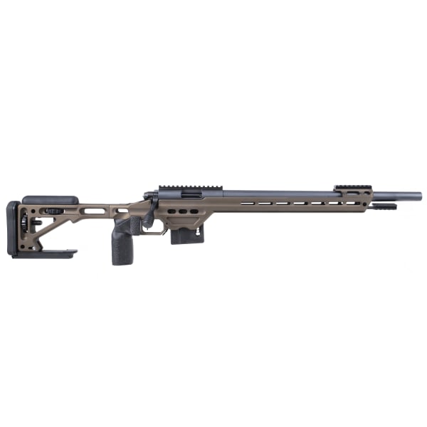 Vudoo Gun Works Gen2 20" Bbl Bart MTU Target Crown 20MOA MPA ESR Chassis Standard Night Bridge TT The Hit Str Shoe APP-V22-RH-SG-20TC-ESR-MNBZ