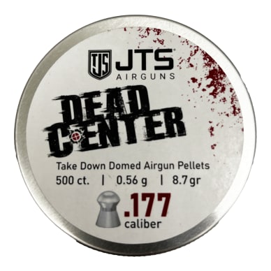 JTS Dead Center Precision .177 Cal 0.56g (8.7gr) Domed Pellets (500 ct) Bulk Package JAC129