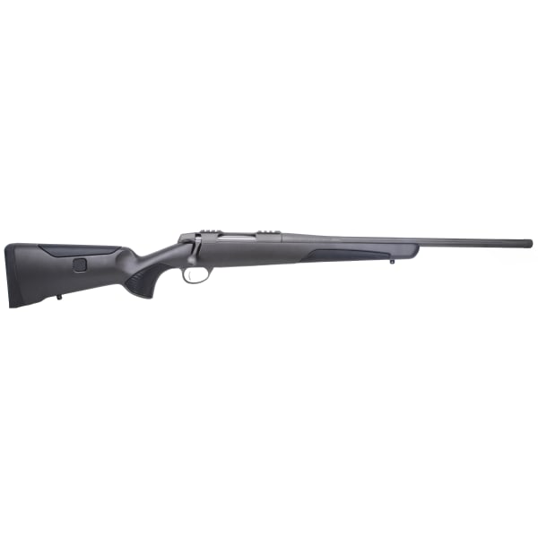 Sako 90 Adventure Cerakote Tungsten 7MM-08 No Sights 20 Fluted BBL 1:9 M15x1 TPI RH Std Trig 5RD Glass Fiber / Black J05235
