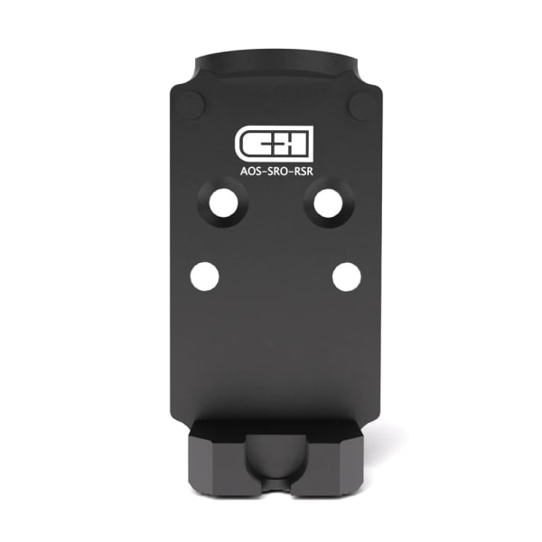 C&amp;H Precision Agency Optic System Cut Plate For Trijicon SRO AOS-SRO-RSR