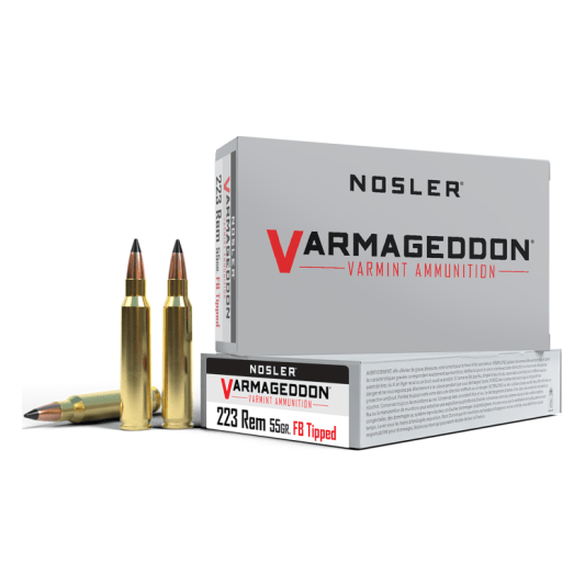 Nosler Varmageddon VGA - 223 Rem 55g VG FBT (20ct) Ammunition 65145