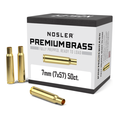 Nosler Premium Brass Box - 7x57 Mauser (50ct) 44507