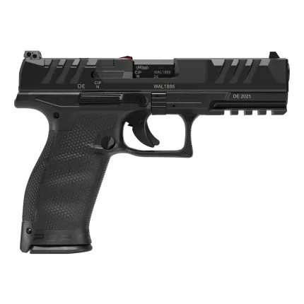 Walther Arms PDP Full Size 9mm 4.5" Bbl CA Compliant Pistol w/ Magazine Disconnect, (2)x10rd Mag, Slide Serrations, Performance Duty Trigger 4797092