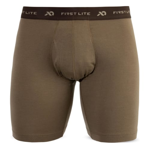 First Lite Men's Wick Game Bag Brief Dry Earth MBWGBDE