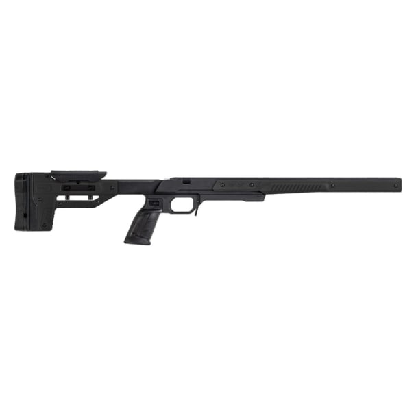MDT Oryx Chassis for Rem 700 Long Action CIP Right Hand w/ Adj Buttstock &amp; MLOK Forend, Black 116679-BLK