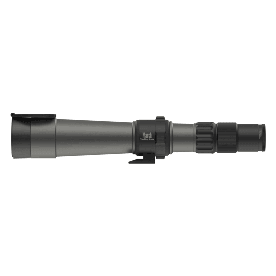 March 8-80x56HM SFP Tracking Scope w/Eyepiece Extension Ring DT80HV56