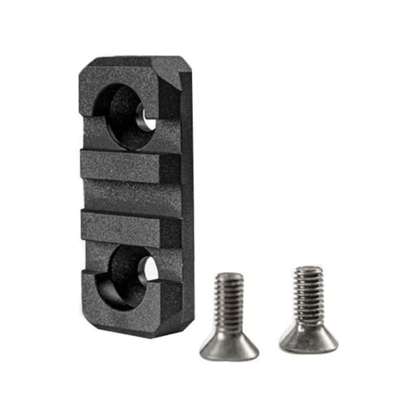 Christensen Arms 1.75" Machined Aluminum Black Monopod Rail Compatible with Adjustable Bag Rider (A.B.R.) 810-00011-00