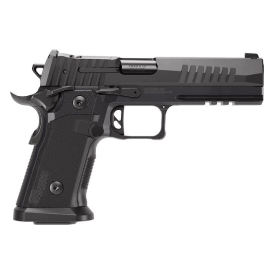 Sig Sauer P211 GT5 9mm 5" Bbl Blk SAO X-Ray 3 Optic Ready Alloy Grip Magwell Pistol w/(2) 21rd &amp; (1) 17rd Steel Mags 211F-9-GT5