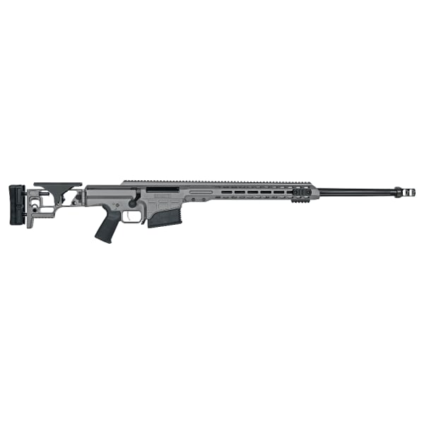 Barrett MRAD Folding Stock 7mm PRC 26" Fluted 1:8" Bbl Tung Grey Cerakote Rifle w/(2) 10rd Mags, (2) Sling Loops, (3) Acc Rails, &amp; Carrying Case 19882
