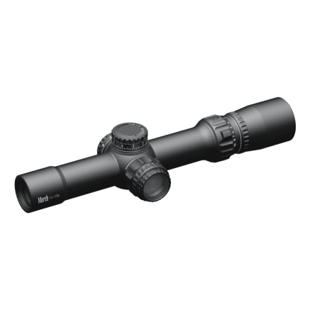 March Compact 1-10x24mm SFP FD-2 Reticle 0.1MIL 6Level Illum Riflescope D10V24IML-FD-2