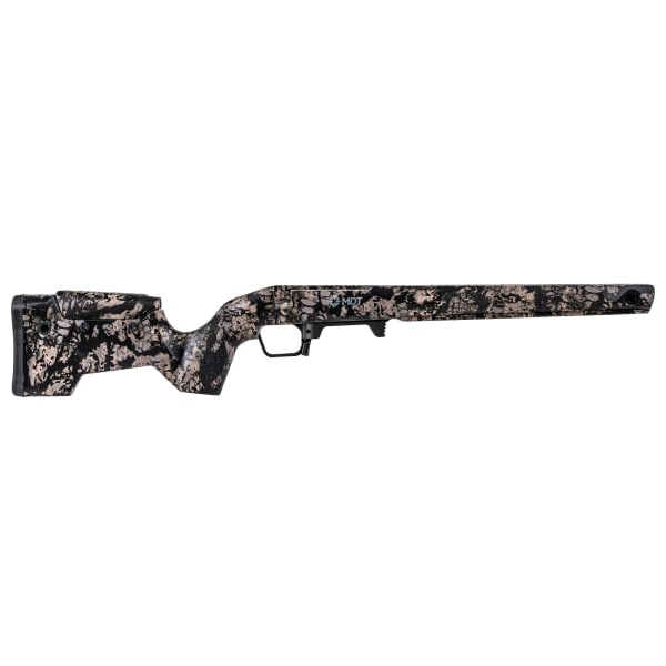 MDT CRBN Precision Kit Rem 700 Short Action RH Fixed ARCA Kryptek Obskura Nox Chassis System 114482-KOR