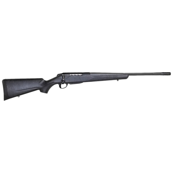 Tikka T3X Lite Blued Steel 300 WSM NS 24.3 Fluted BBL 1:1/10 5/8x24 TPI RH 3RD Synth / Roughtech Black Paint White Web J03372