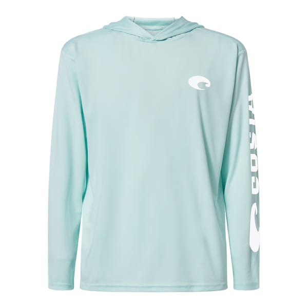 Costa Del Mar Lifestyle Technical Hood T-Shirt Mens Mint FQA400039-453