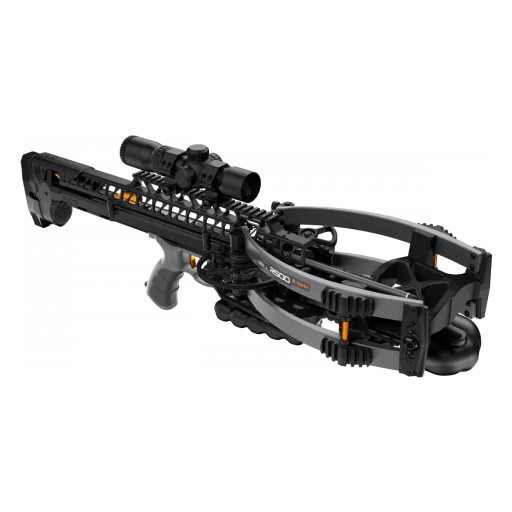 Ravin R500 500 FPS VersaDrive TTFS Internal Clutch R500 Draw Handle Black Crossbow w/550 FPS Scope &amp; 3 R500 Arrows R050-1