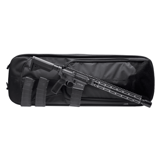 Daniel Defense DDM4 V7 SLW 5.56mm 1:7" 1/2x28 TPI 14.5" Lightweight P&amp;W Bbl Dead Air Xeno Muzzle Device M-LOK Rifle w/Grey Savior Bag DLRLIMSER-003-G