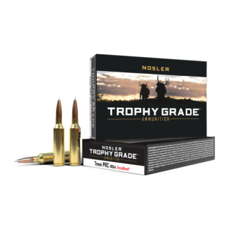 Nosler Trophy Grade TGA - 7mm PRC 160g AB (20ct) Ammunition 61242