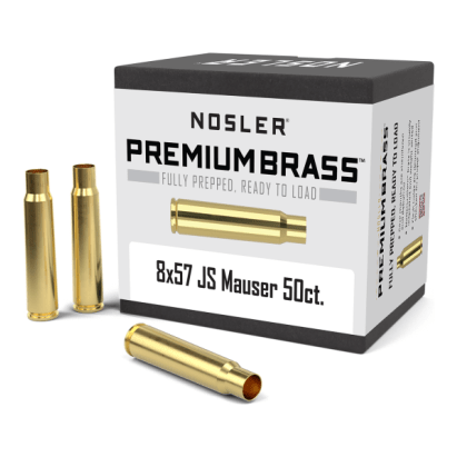 Nosler Premium Brass Box - 8x57 JS Mauser (50ct) 11888