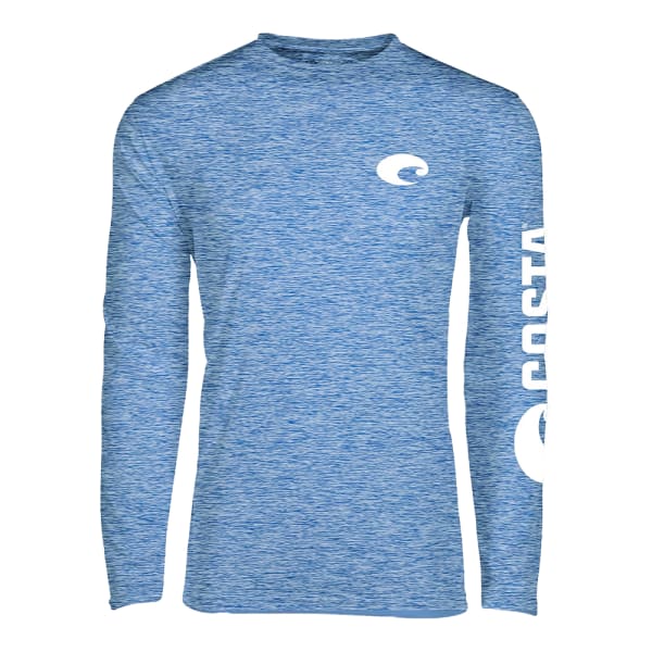 Costa Del Mar Lifestyle Technical Crew Catonic T-Shirt Mens Royal Blue Heather FQA400034-6EA