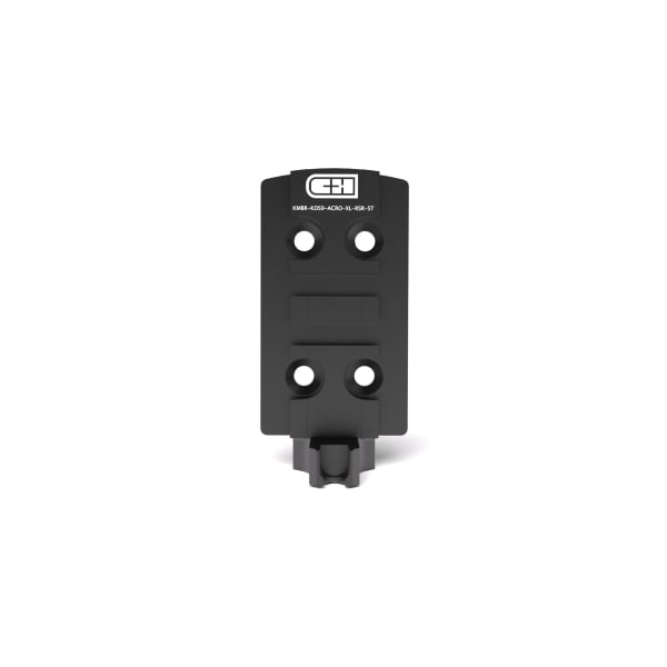 C&amp;H Precision Kimber KDS9C Steel Plate For Aimpoint Acro-Duty/DutyXl w/ Built In Rear Sight KMBR-KDS9-ACRO-XL-RSR-ST