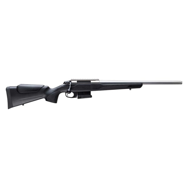 Tikka T3X Ctr Stainless Steel 6.5 Creedmoor NS 24 BBL 1:1/8 5/8x24 TPI LH ST 10RD Synth ADJ CHK / Black J03434