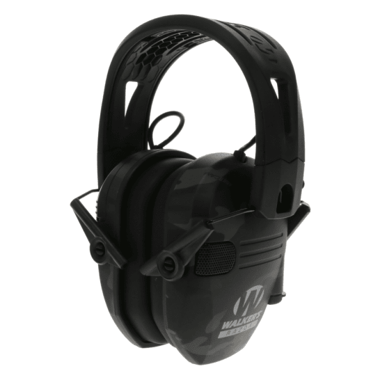 Walker's Razor Tacti-Grip Muff Multicam Grey Camo Electronic Ear Ear Muffs GWP-RSEMRH-MCCG