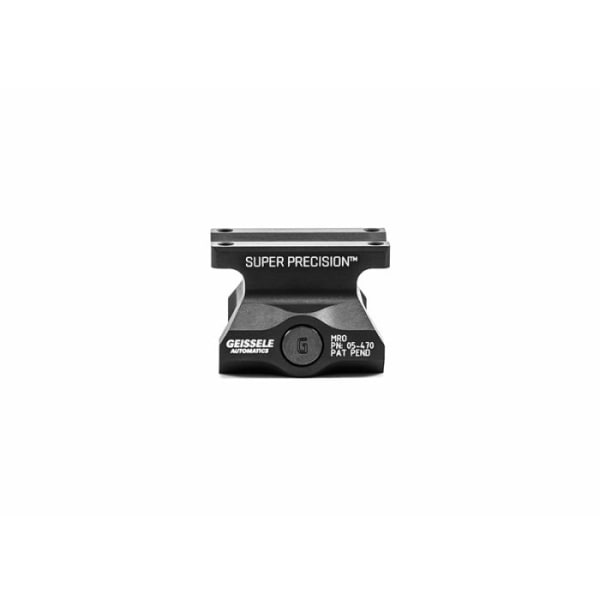 Geissele Super Precision MRO Black Mount for Trijicon MRO w/ Lower 1/3 Co-Witness 05-470B