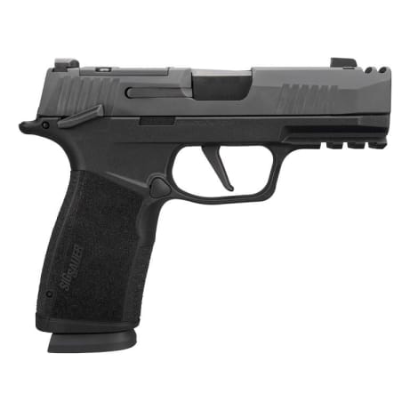 Sig Sauer P365 X-MACRO Comp CA Compliant 9mm 3.1" Bbl Striker X-Ray 3 SIG-LOC OR 1913 Rail Poly Grip BLK Pistol w/(2) 10rd Mags 365XCA-9-COMP-MS-SL-CA