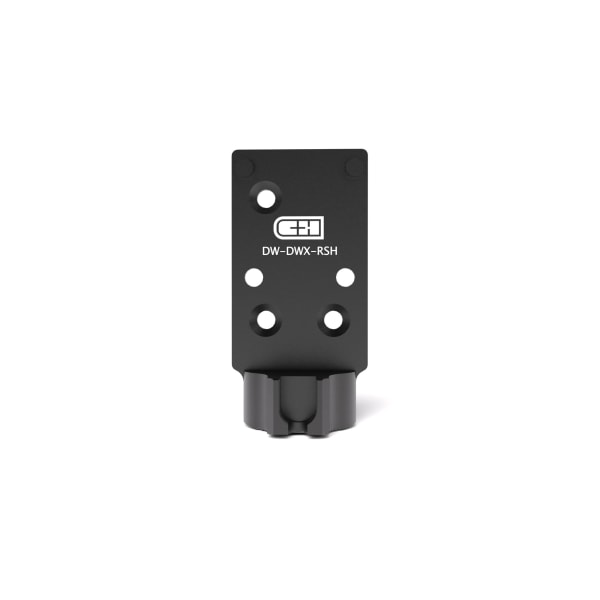 C&amp;H Precision Dan Wesson DWX Plate For Trijicon (RMR/RMR Hd/SRO) Holosun (407C/507C/507Comp/508T) C&amp;H (EDCXl/Comp) DW-DWX-RSH