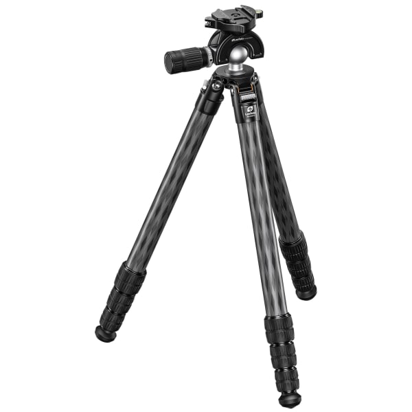 Leofoto SA-X SA-363CX Long Tripod w/Rosette, 3/8" Mounting Stud &amp; MH-X Full Dynamic Ball Head SA-363CX-MH-50X-ARCA