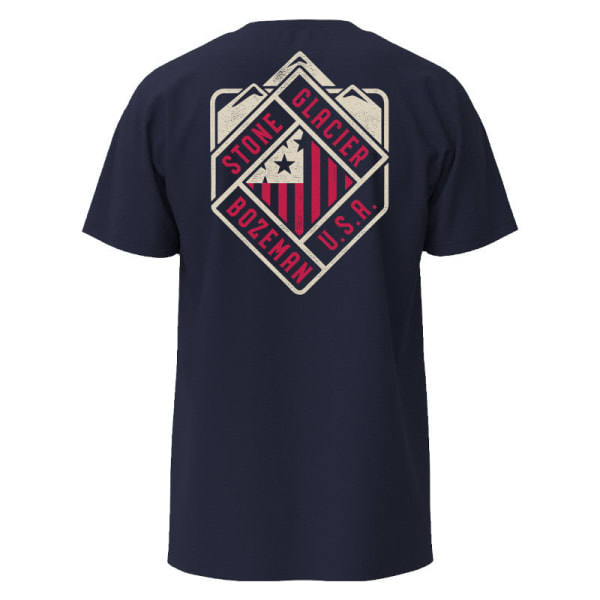 Stone Glacier SG Patriot T-Shirt Classic Blue 60228-BB