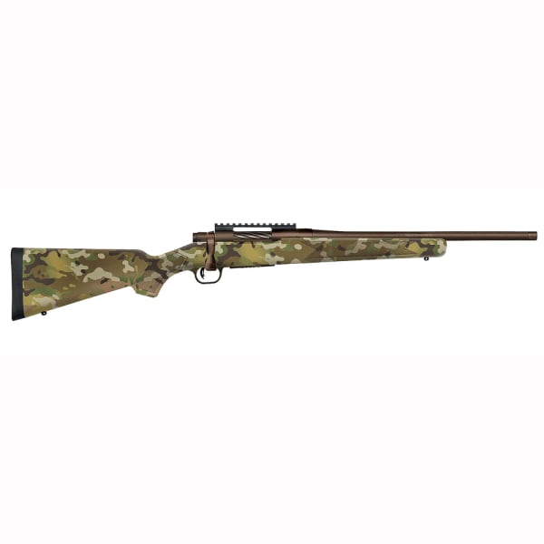 Mossberg Patriot Compact 22-250 Rem 18" Bbl 5 + 1 Cerakote - Patriot Brown Rifle