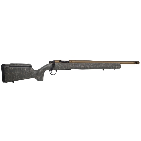 Christensen Arms Mesa .308 Win 16.25" 1:10 Burnt Bronze Cerakote Bbl Green/Black &amp; Tan Webbing Long Range Stock Bolt Action Rifle 801-02007-01
