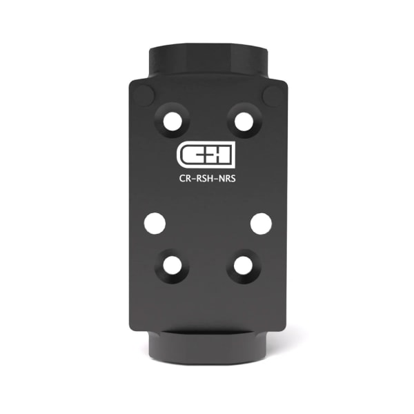 C&amp;H Precision CHPWS Cross Plate -Trijicon (RMR/SRO)Holosun (407C/507C/507Comp/508T) C&amp;H (EDCXl/Comp) No Rear Sight CR-RSH-NRS