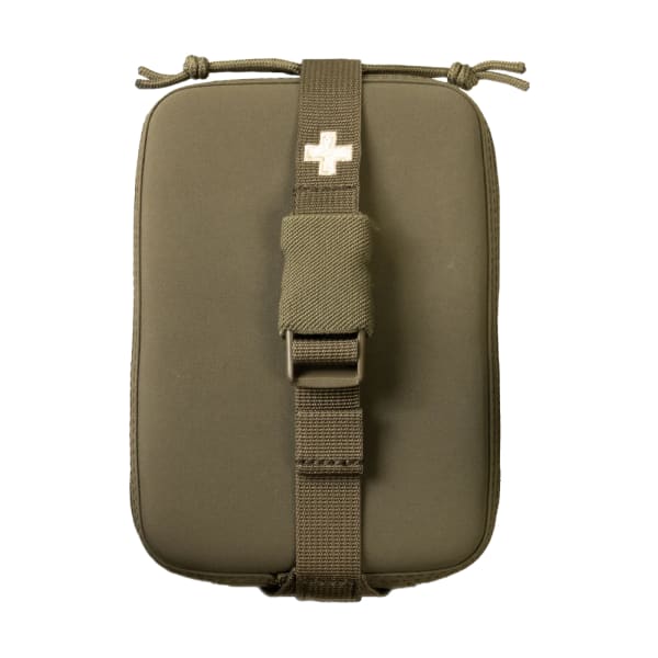 First Tactical Pro Duty IFAK Case Medium 6.75x4.75x1.9" Ranger Green w/ Dual MOLLE Straps &amp; Internal Organization 180099-610-1SZ