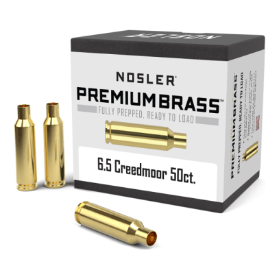 Nosler Premium Brass Box - 6.5mm Creedmoor (50ct) 44824
