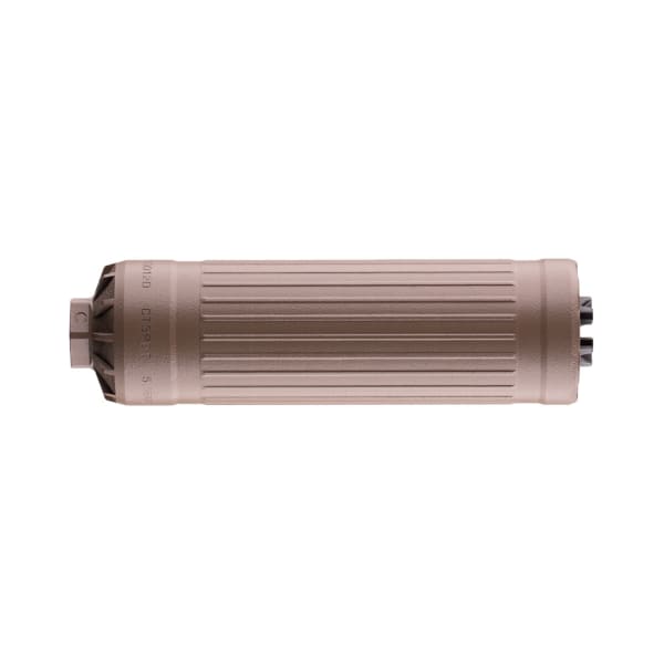 Dead Air Defense CT5P Patrol 5.56 Triskelion GMS LBP 5/8-24 Direct Thread FDE CF Rifle Silencer CT5PDTFDE5824
