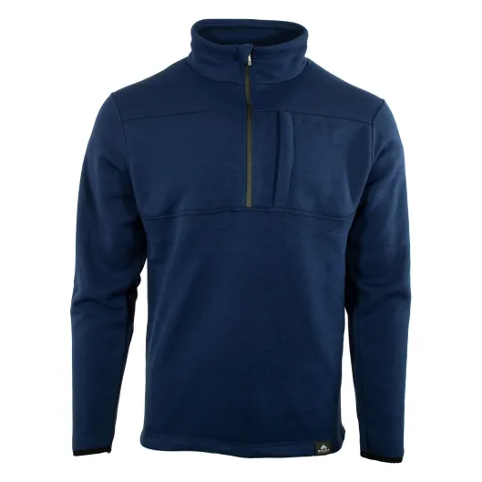 Pnuma Outdoors Durango Fleece Pullover Navy DU-FP-NA